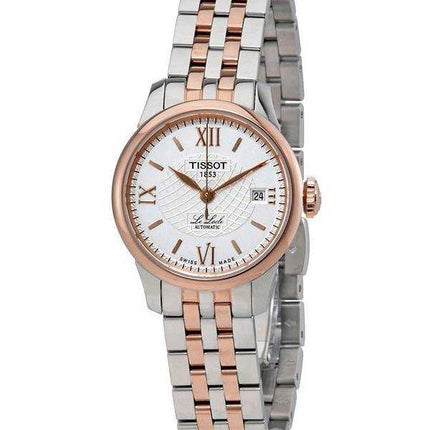 Tissot T-Classic Le Locle Small Lady Two Tone Automatic T41.2.183.33 T41218333 Orologio da donna