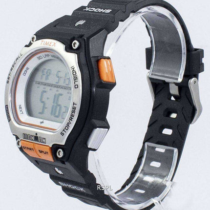 Orologio da uomo Timex Ironman Shock 30 Lap Alarm Indiglo Digital T5K582
