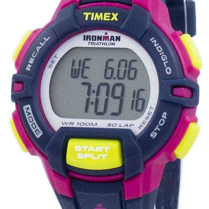 Timex Sports Ironman Triathlon Rugged 30 Lap Indiglo Digital T5K813 Orologio da donna