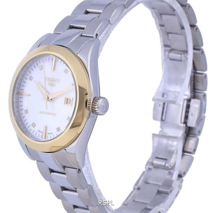 Orologio da donna Tissot T-Gold T-My Lady oro 18 carati con accenti di diamanti automatico T930.007.41.116.00 T9300074111600