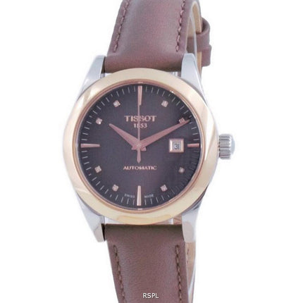 Tissot T-My Lady oro 18 carati con accenti di diamanti automatico T930.007.46.296.00 T9300074629600 Orologio da donna
