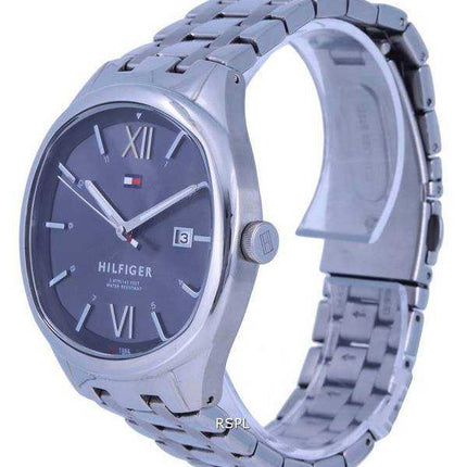 Orologio da uomo Tommy Hilfiger Clark acciaio inossidabile quadrante grigio quarzo TH-1710363.G