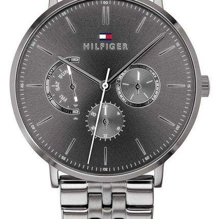 Orologio da uomo Tommy Hilfiger Dane quadrante grigio in acciaio inossidabile al quarzo 1710374