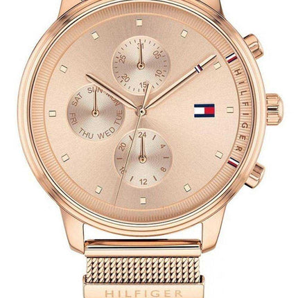 Orologio da donna Tommy Hilfiger Blake tono oro rosa in acciaio inossidabile al quarzo 1781907