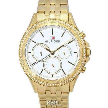Orologio da donna Tommy Hilfiger Ari multifunzione quadrante argento al quarzo 1781977