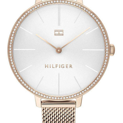 Orologio da donna Tommy Hilfiger Kelly Crystal Accents in acciaio inossidabile al quarzo 1782115