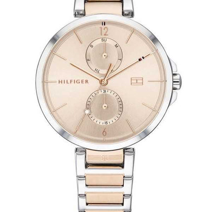 Orologio da donna Tommy Hilfiger Two Tone in acciaio inossidabile oro rosa multi quadrante al quarzo 1782127