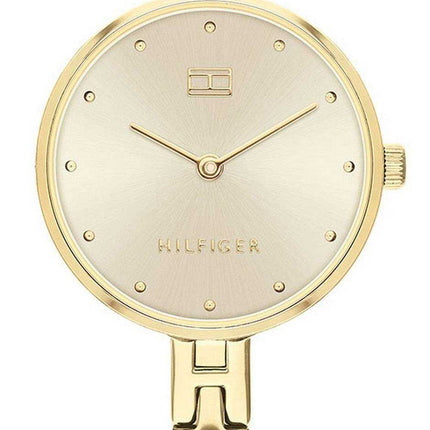 Orologio da donna Tommy Hilfiger Kit quadrante tono oro in acciaio inossidabile al quarzo 1782135