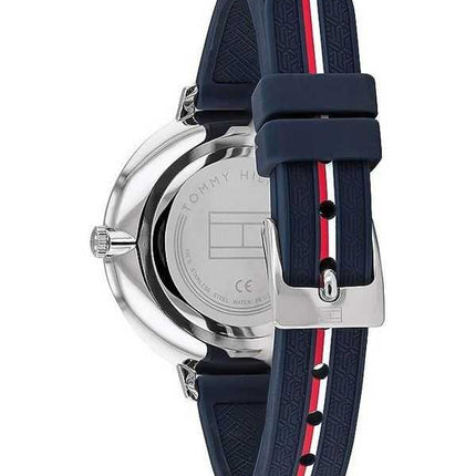 Orologio da donna Tommy Hilfiger Navy cinturino in silicone quadrante blu quarzo 1782154