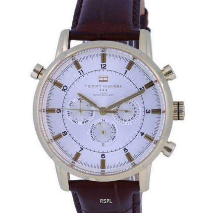 Orologio da uomo Tommy Hilfiger Harrison tono oro in acciaio inossidabile al quarzo TH-1790874.G