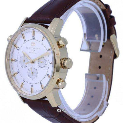 Orologio da uomo Tommy Hilfiger Harrison tono oro in acciaio inossidabile al quarzo TH-1790874.G