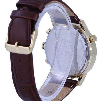 Orologio da uomo Tommy Hilfiger Harrison tono oro in acciaio inossidabile al quarzo TH-1790874.G