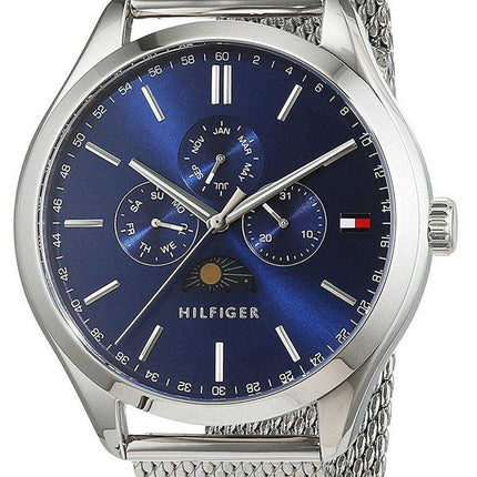 Orologio da uomo Tommy Hilfiger Oliver quadrante blu in acciaio inossidabile al quarzo 1791302