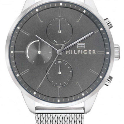 Orologio da uomo Tommy Hilfiger Chase quadrante grigio in acciaio inossidabile al quarzo 1791484