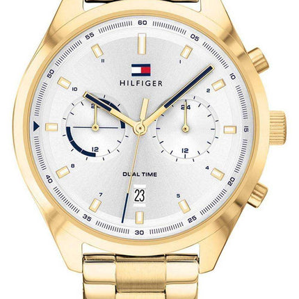 Orologio da uomo Tommy Hilfiger Bennett tono oro in acciaio inossidabile al quarzo 1791726