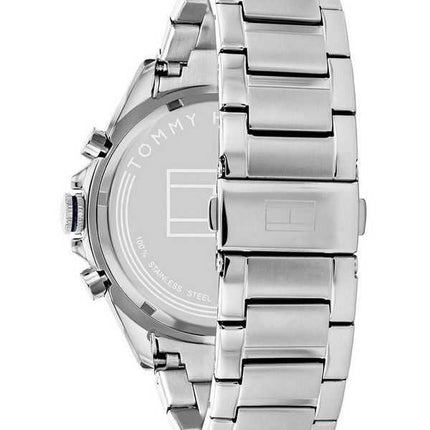 Orologio da uomo Tommy Hilfiger multifunzione in acciaio inossidabile con quadrante blu al quarzo 1791968