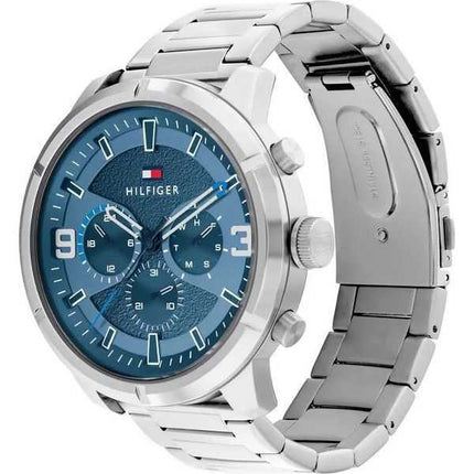 Tommy Hilfiger Link Bracciale Multifunzione Quadrante Blu Orologio da uomo al quarzo 1792077