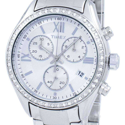Orologio da donna Timex Miami Chronograph Quartz Diamond Accent TW2P66800