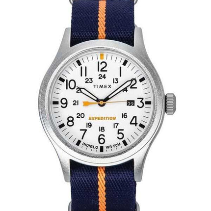 Orologio da uomo Timex Expedition North Sierra con cinturino in tessuto quadrante bianco al quarzo TW2V22800