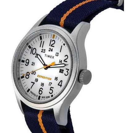 Orologio da uomo Timex Expedition North Sierra con cinturino in tessuto quadrante bianco al quarzo TW2V22800