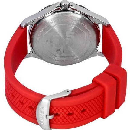 Orologio da uomo Timex UFC Gamer con cinturino in silicone quadrante argento al quarzo TW2V58200