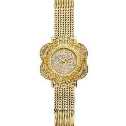 Orologio da donna Guess Yellow Gold Tone Floral U0139L2