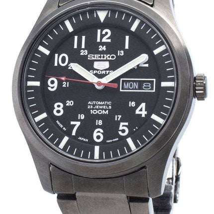 Orologio da uomo analogico Seiko 5 automatico ricondizionato SNZG17 SNZG17J1 SNZG17J realizzato in Giappone