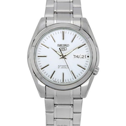 Orologio da uomo Seiko 5 Automatic 21 rubini, prodotto in Giappone, ricondizionato, SNKL41J1