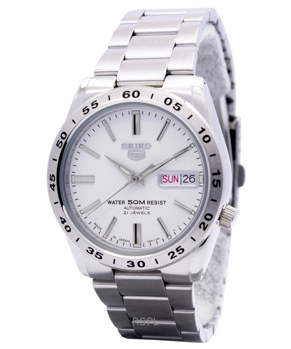 Orologio da uomo Seiko 5 Automatic 21 gioielli, ricondizionato, prodotto in Giappone, SNKD97J1