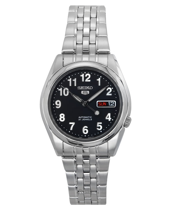 Orologio da uomo Seiko 5 automatico ricondizionato con 21 rubini SNK381K1