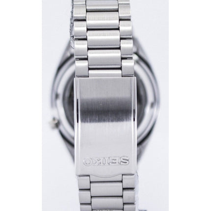 Orologio da uomo Seiko 5 automatico con quadrante grigio ricondizionato SNXS75K1