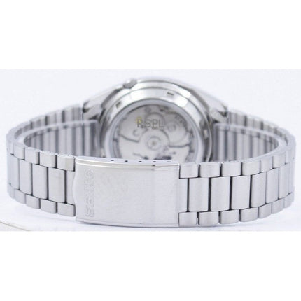 Orologio da uomo Seiko 5 ricondizionato con quadrante bianco automatico SNXS73K1