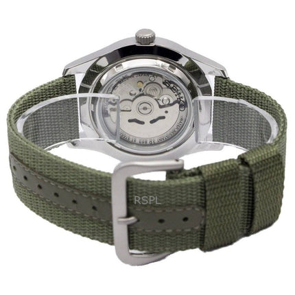 Orologio da uomo Seiko 5 Military Automatic Sports ricondizionato, prodotto in Giappone, SNZG09J1