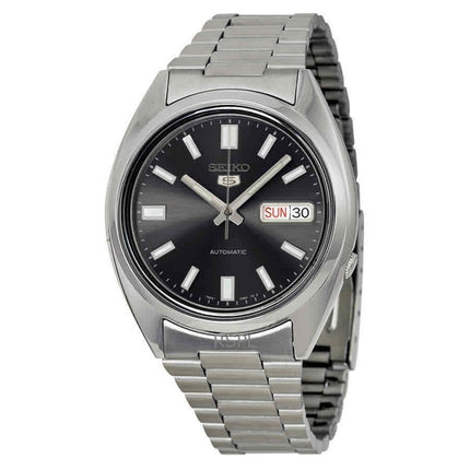 Orologio da uomo Seiko 5 SNXS79K1 automatico con quadrante nero ricondizionato