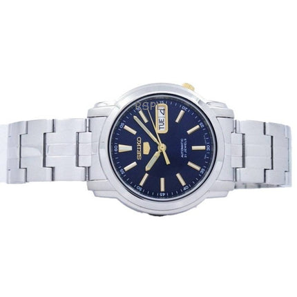 Orologio da uomo Seiko 5 con quadrante blu automatico SNKL79K1 ricondizionato