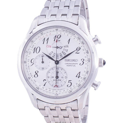 Orologio da uomo Seiko Chronograph Perpetual Quartz SPC251P1 ricondizionato