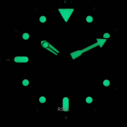 Orologio da uomo Seiko 5 Sports ricondizionato con quadrante nero automatico SRPD55K1 100M