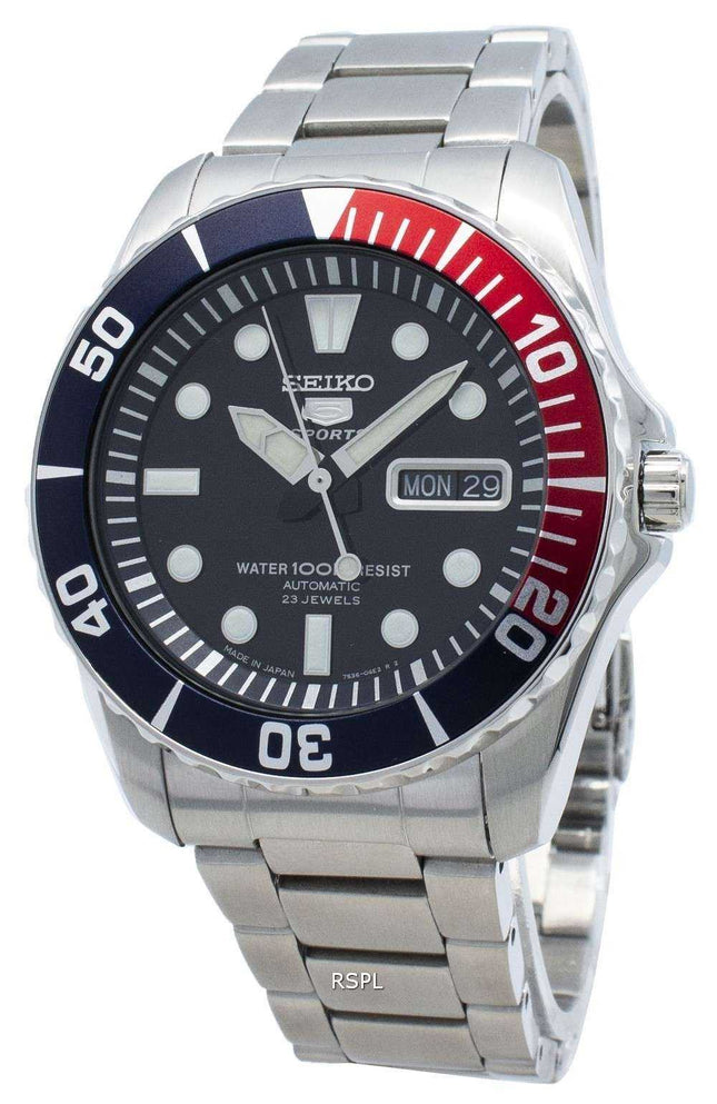 Orologio da uomo Seiko 5 Sports SNZF15 SNZF15J1 SNZF15J ricondizionato