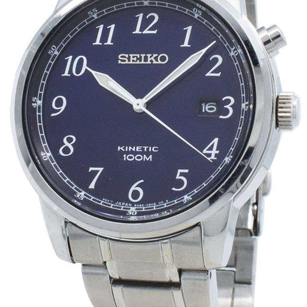 Orologio da uomo analogico Seiko Kinetic SKA777 SKA777P1 SKA777P ricondizionato
