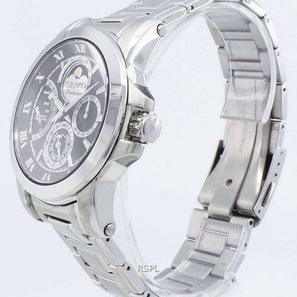 Orologio da uomo Seiko Premier SRX013 SRX013P1 SRX013P Kinetic Direct Drive Moon fasi ricondizionato