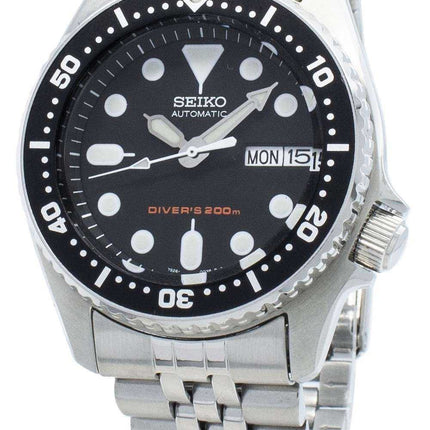 Orologio da uomo Seiko Automatic SKX013 SKX013K2 SKX013K Scuba Divers 200M ricondizionato