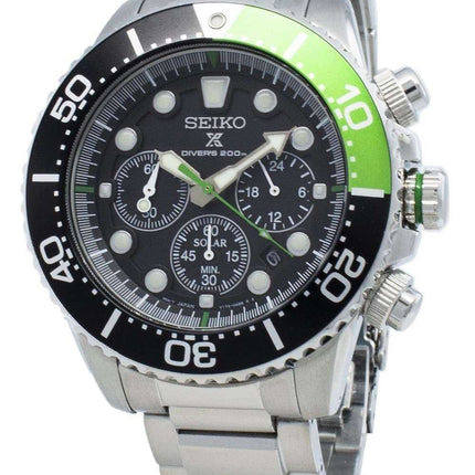 Orologio da uomo Seiko Prospex SSC615 SSC615P1 SSC615P solare cronografo rinnovato
