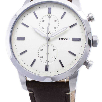 Orologio da uomo al quarzo Fossil Townsman ricondizionato con cronografo FS5350