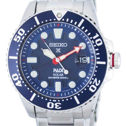 Orologio da uomo Seiko Prospex PADI Special Edition Solar Diver ricondizionato SNE435 SNE435P1 SNE435P 200M