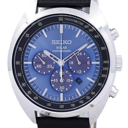 Orologio da uomo ricondizionato con cronografo solare Seiko SSC625 SSC625P1 SSC625P 100M