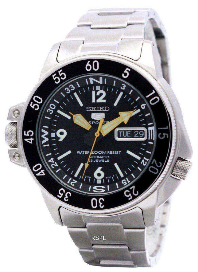 Orologio da uomo automatico Seiko 5 ricondizionato SKZ211 SKZ211K1 SKZ211K 200M