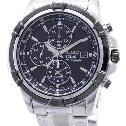Orologio da uomo Seiko Solar Chronograph SSC147 SSC147P1 SSC147P 100M ricondizionato