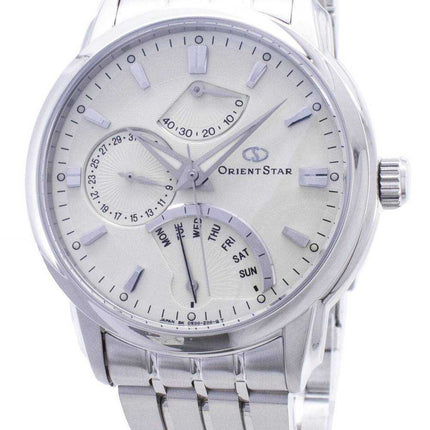 Orologio da uomo ricondizionato con riserva di carica retrograda Orient Star DE00002W 100M