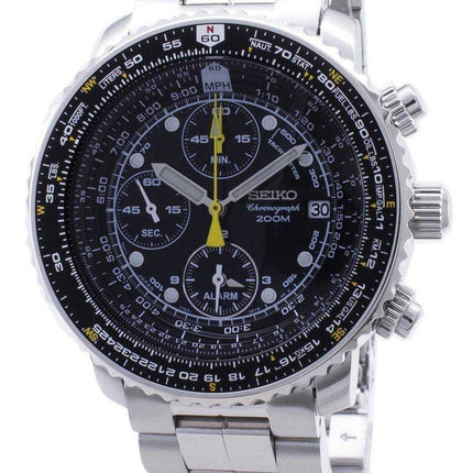 Orologio da uomo ricondizionato Seiko Pilot Flight Master SNA411 SNA411P1 SNA411P 200M