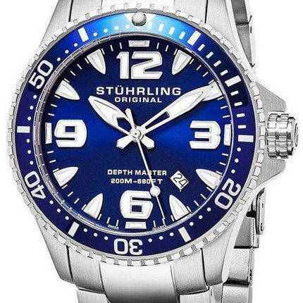 Orologio da uomo Stuhrling Original Regatta Quartz 842.01 200M ricondizionato